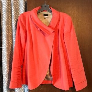 Classic JCrew Coral Blazer! 10T BEAUTIFUL!